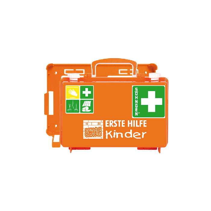 Maleta de primeiros socorros QUICK-CD Kombi laranja ESCOLA