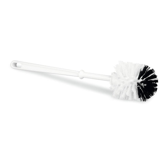 Die Nölle Profi Brush WC-Bürste (Ø 75 mm, 38 cm), von Nölle Profi Brush Bürsten- & Pinseltechnik e.K., verfügt über schwarze Borsten und einen Griff mit Aufhängeloch für mehr Komfort.