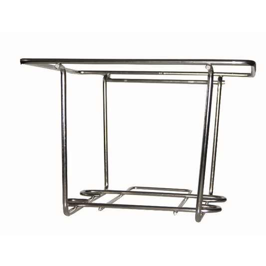 Der Dr. Schnell Edelstahl Kanisterwandhalter für 10 Liter Kanister (210x235x175 mm) von DR.SCHNELL GmbH & Co. KGaA ist ein stabiler Wandhalter aus Metall, perfekt für die geordnete Aufbewahrung Ihrer 10-Liter-Kanister.