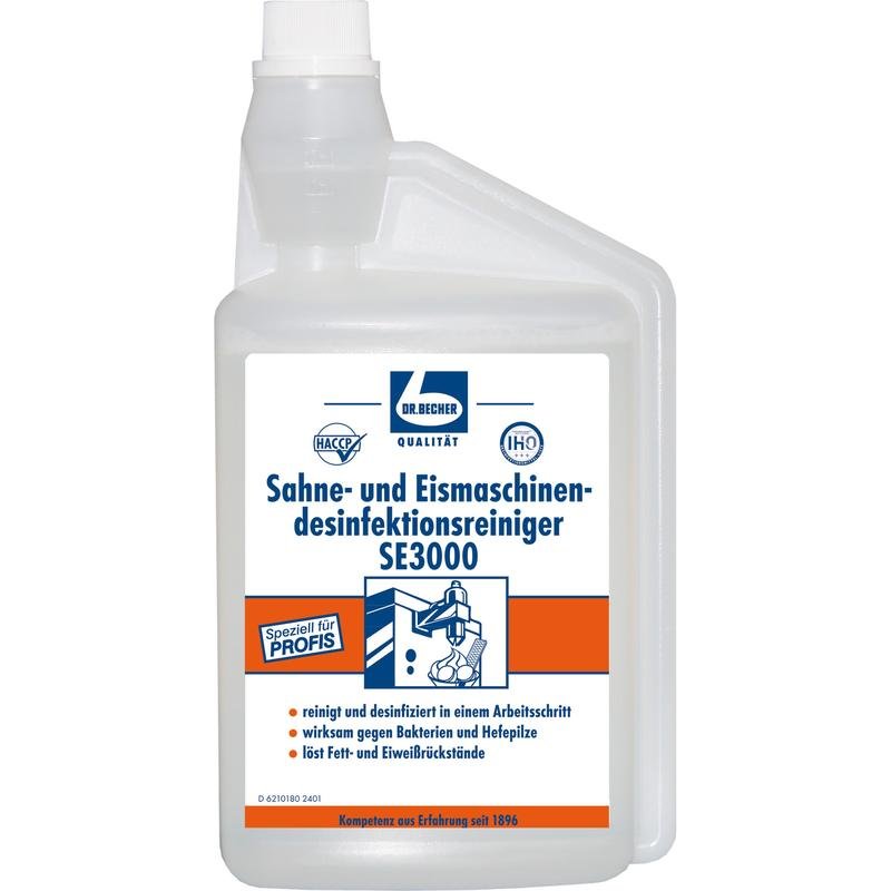 Dr. Becher CERN e MACHINARIA DE ICEMERAÇÃO LIMPOR DE DINISTA SE3000- 1 LITER | Garrafa (1 L)