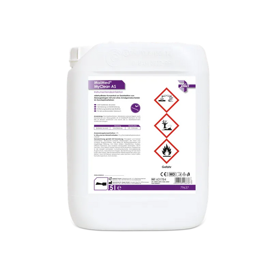 MaiMed MyClean AS, desinfecção e limpeza de sistema de sucção 5l/lata, 1 peça | Vasilha (5 l)