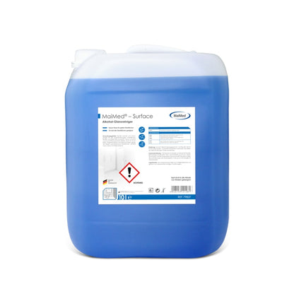 Limpador de brilho com álcool MaiMed-Surface, tampa de rosca
