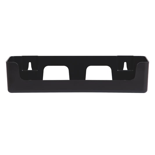 Suporte de parede KIEL em plástico preto