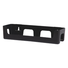 Suporte de parede KIEL em plástico preto