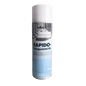 Uma garrafa de 500 ml de DR.SCHNELL RAPIDO KAUGUMMI-EX, um spray de congelamento sem solventes para limpeza de carpetes e móveis estofados, fabricado pela DR.SCHNELL GmbH & Co. KGaA.