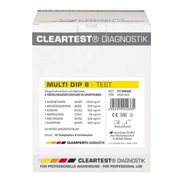 Pacote de teste CLEARTEST Multi Dip 10