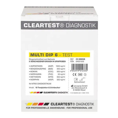 Pacote de teste CLEARTEST Multi Dip 10