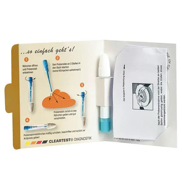 Cleartest Humanofecal, Pacote: 20 testes | Pacote (20 testes)