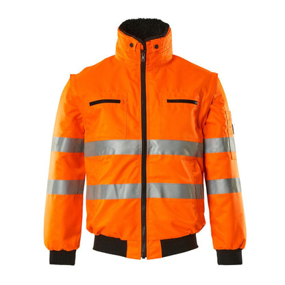 Jaqueta piloto MASCOT® Kaprun, laranja de alta visibilidade