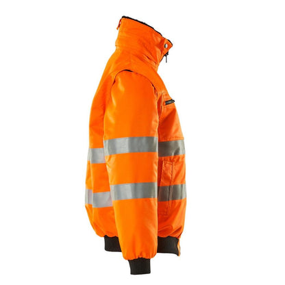 Jaqueta piloto MASCOT® Kaprun, laranja de alta visibilidade