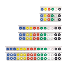 Suporte para ampolas Varioflex, modelo de duas filas, para 12 ampolas
