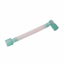 Tubo flexível tipo «garganta de ganso» de 170 mm em PE com cotovelo