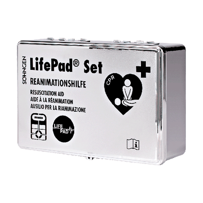 LifePad®-Box chrome inkl. Wandhalterung