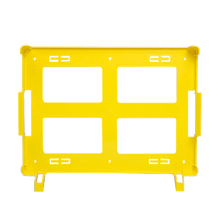 Suporte de parede para CD MT amarelo