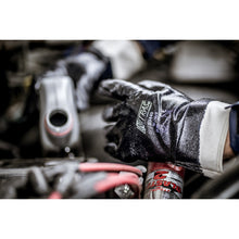 Luvas de nitrilo NITRAS, azuis