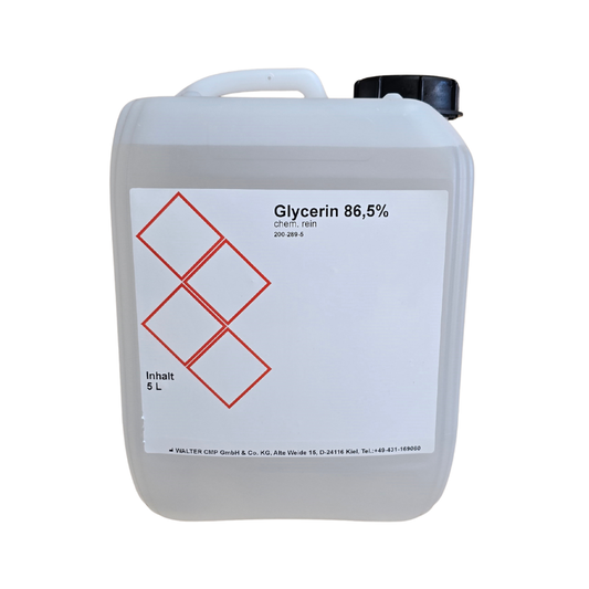 Glicerina 86,5% vegetal, não OGM