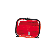 Bolsas modulares para mochilas, pequenas, 16 x 12 x 5 cm, vermelhas