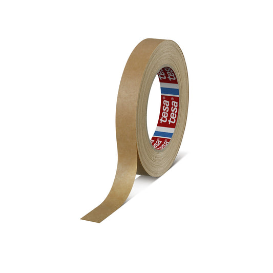 Fita de cobertura de papel tesakrepp 4309 PV1, castanho claro, 50 m x 19 mm
