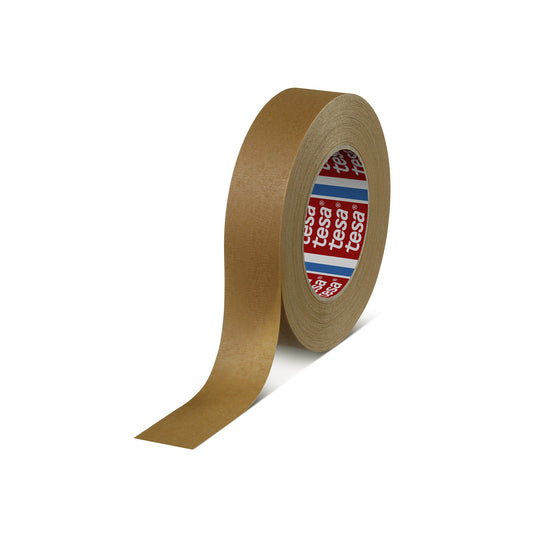 Fita de cobertura de papel tesakrepp 4341, castanho claro, 50 m x 30 mm