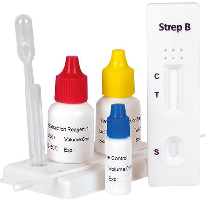 Teste Cleartest Strep-B (GBS) Streptococcus B, pacote: 10 testes | Pacote (10 testes)