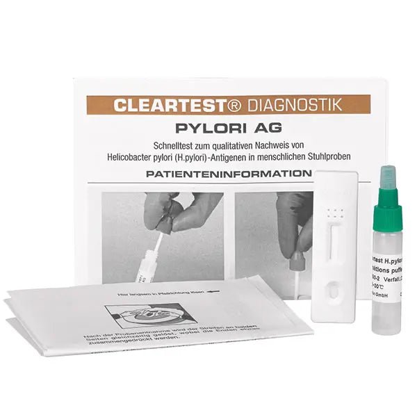 Cleartest Pylori AG, feito de cadeira