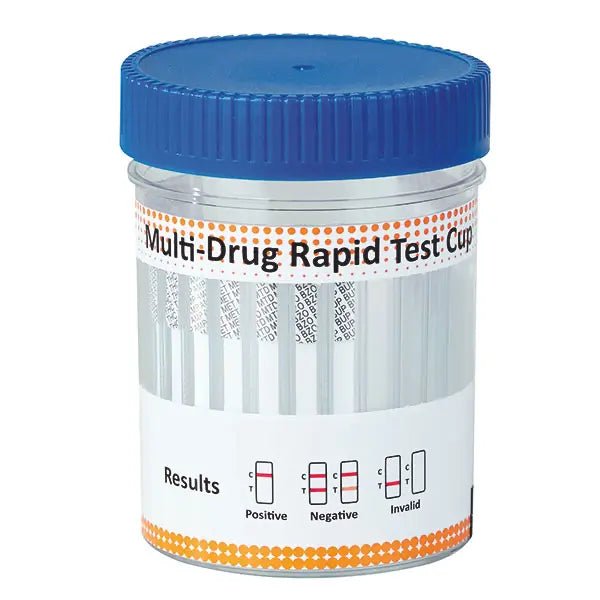 Copo de teste de drogas de urina Cleartest Multi Drug Discreet ECO, 9 vezes *** Teste único ***