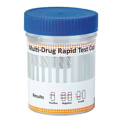 Copo de teste de drogas de urina Cleartest Multi Drug Discreet ECO, 9 vezes *** Teste único ***