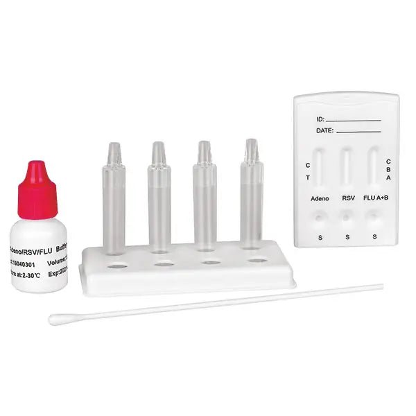 Cleartest Adenovírus, RSV, Influenza A+B