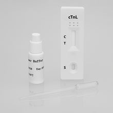 Cleartest light Troponin I Pack: 5 cassetes de teste, incluindo acessórios | Pacote (5 testes)