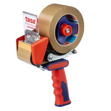Dispensador manual de fita adesiva para embalagens tesa 6500, de baixo ruído, para rolos com 50 mm de largura