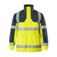 MASCOT® Lungern Parka Multisafe, alta visibilidade amarelo/marinho