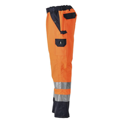 Sobrecalças MASCOT® Linz, alta visibilidade laranja/marinho