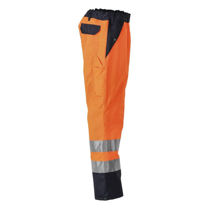 Sobrecalças MASCOT® Linz, alta visibilidade laranja/marinho