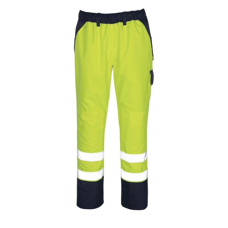 Sobrecalças MASCOT® Linz, alta visibilidade amarelo/marinho