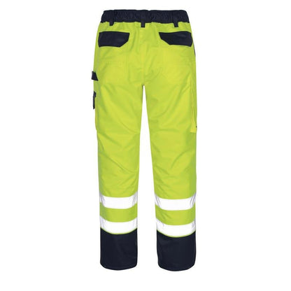 Sobrecalças MASCOT® Linz, alta visibilidade amarelo/marinho