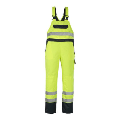 Macacão MASCOT® Wels, amarelo de alta visibilidade/marinho