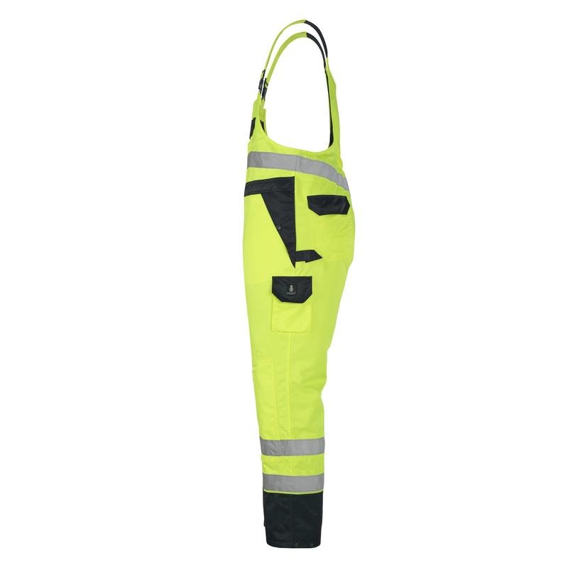 Macacão MASCOT® Wels, amarelo de alta visibilidade/marinho