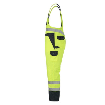 Macacão MASCOT® Wels, amarelo de alta visibilidade/marinho