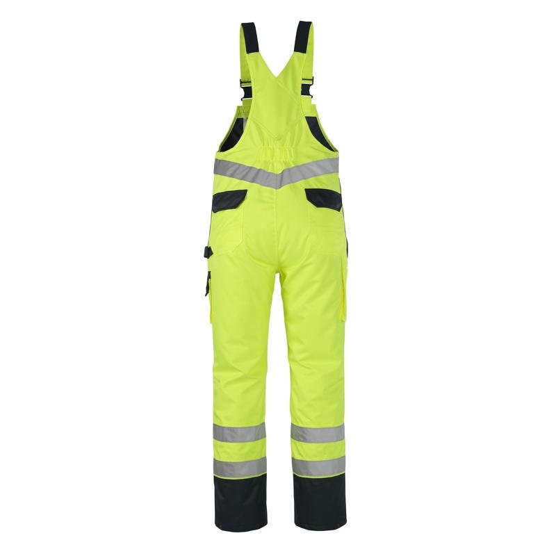 Macacão MASCOT® Wels, amarelo de alta visibilidade/marinho