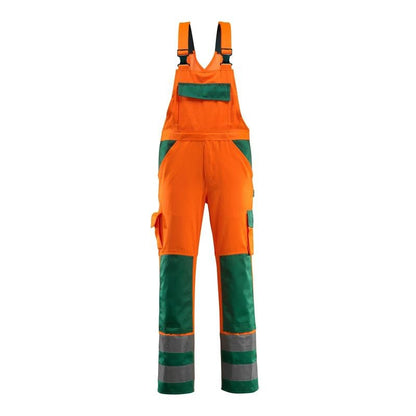 Macacão MASCOT® Barras, alta visibilidade laranja/verde