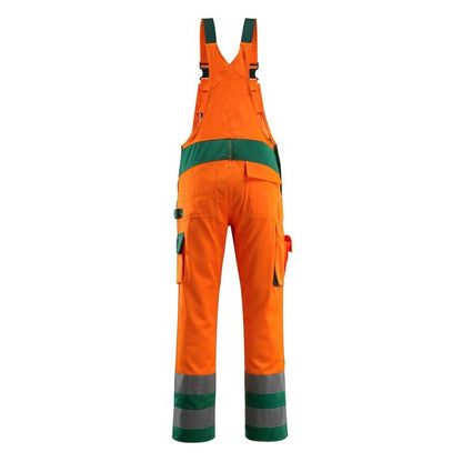 Macacão MASCOT® Barras, alta visibilidade laranja/verde