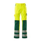 Calça MASCOT® Olinda, alta visibilidade amarelo/verde