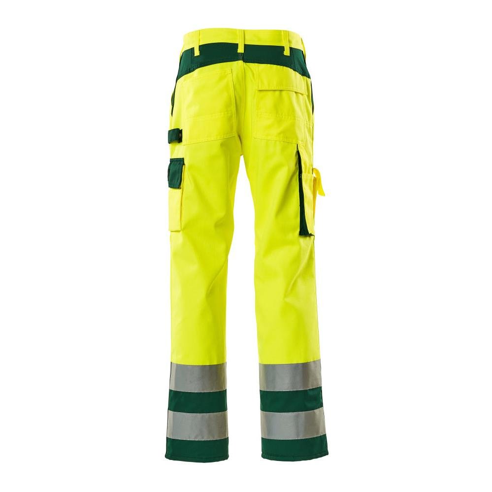 Calça MASCOT® Olinda, alta visibilidade amarelo/verde