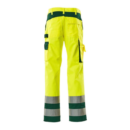 Calça MASCOT® Olinda, alta visibilidade amarelo/verde