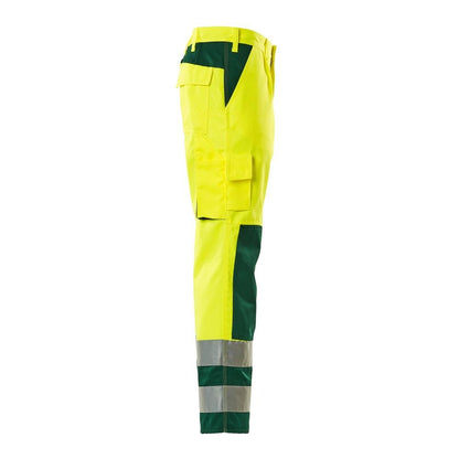 Calça MASCOT® Olinda, alta visibilidade amarelo/verde