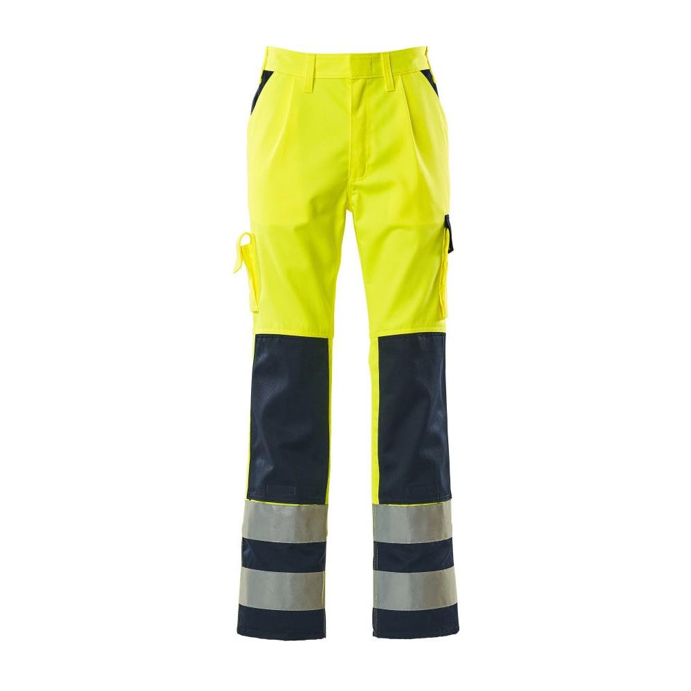 Calça MASCOT® Olinda, alta visibilidade amarelo/marinho