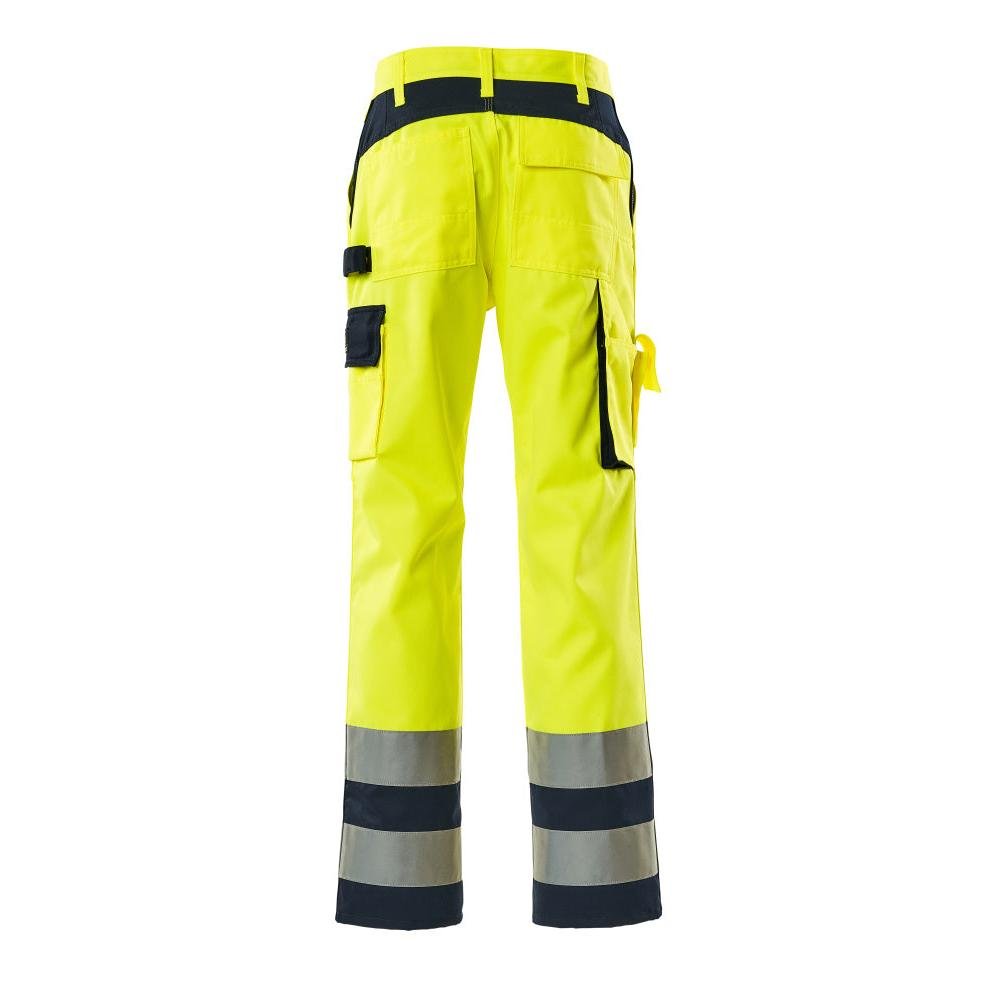Calça MASCOT® Olinda, alta visibilidade amarelo/marinho