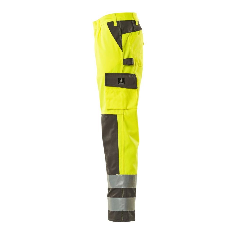 Calças MASCOT® Olinda, amarelo de alta visibilidade/antracite