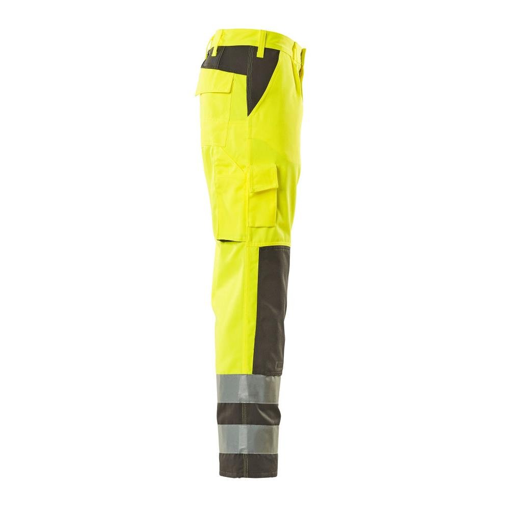 Calças MASCOT® Olinda, amarelo de alta visibilidade/antracite