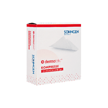 Compressa DERMOTEKT® 10 x 10 cm, 2 unidades; embalagem com 25 unidades